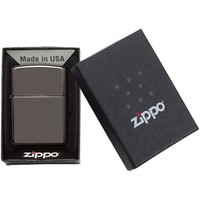 Зажигалка Zippo 150 CLASSIC BLACK ICE