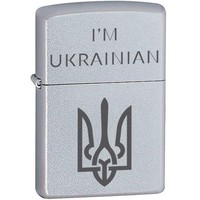 Зажигалка Zippo 205 CLASSIC IM UKRAINIAN 205IMU