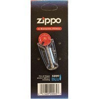 Комплект Zippo Зажигалка 204B + Бензин + Подарочная упаковка + Кремни в подарок
