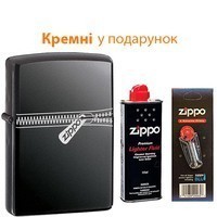 Фото Комплект Zippo Зажигалка 21088 + Бензин + Кремни в подарок