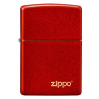 Зажигалка Zippo Anodized Red Zippo Lasered 49475 ZL