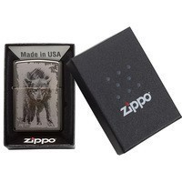 Зажигалка Zippo 150 Wolf Design 49073