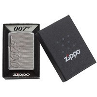 Зажигалка Zippo 167 Bond BT 007 Gun Logo 29550