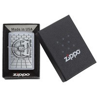 Зажигалка Zippo 207 Safe w Gold Cash Surprise 29555