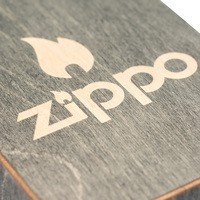 Комплект Zippo Зажигалка 205 Пес Патрон 205PP + Бензин + Кремни + Подарочная коробка