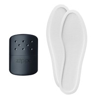 Фото Комплект Грелка для рук Zippo Black Hand Warmer Euro 40368 + Химическая грелка-стелька Thermopad Foot Warmer L TPD78050tp