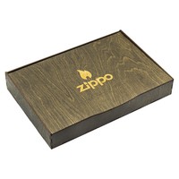 Подарочный набор Zippo Зажигалка 205 + Коробка + Бензин + Кремни + Чехол на пояс черный