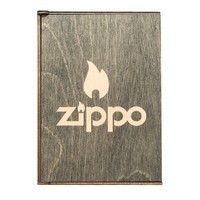 Подарочный набор Zippo Зажигалка 218-U + Коробка + Бензин 3141 + Кремни 2406