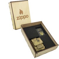 Фото Подарочный набор Zippo Зажигалка 218-SU CLASSIC + Коробка + Чехол для системы molle mz05px пиксель