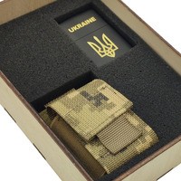 Подарочный набор Zippo Зажигалка 218-U CLASSIC + Коробка + Чехол для системы molle mz05px пиксель