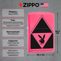 Зажигалка Zippo 29063 Playboy Neon Pink