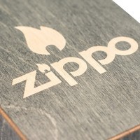 Комплект Zippo Зажигалка Viking Warrior Design 29871 + Подарочная упаковка + Бензин + Кремни